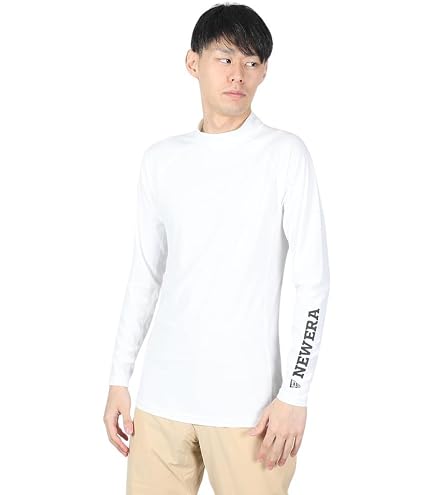 Amazon.co.jp: ニューエラ（NEW ERA） ゴルフウェア 長袖 吸汗速乾